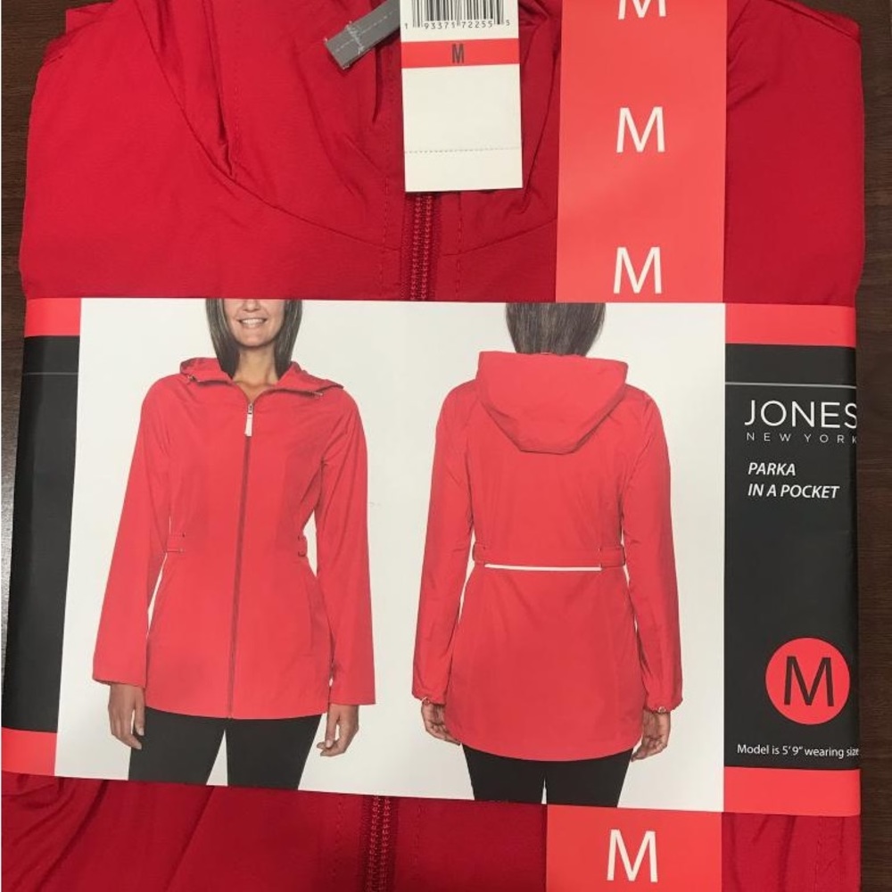 Johns New York Woman Hooodie Jacket. Size M New